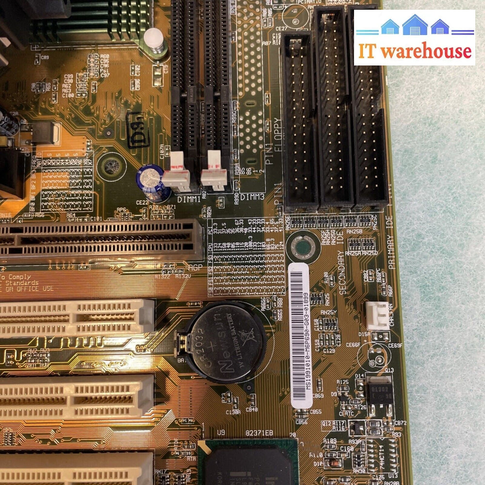 ASUS P2-99B rev. 1.02  Slot1 Motherboard with P3 CPU