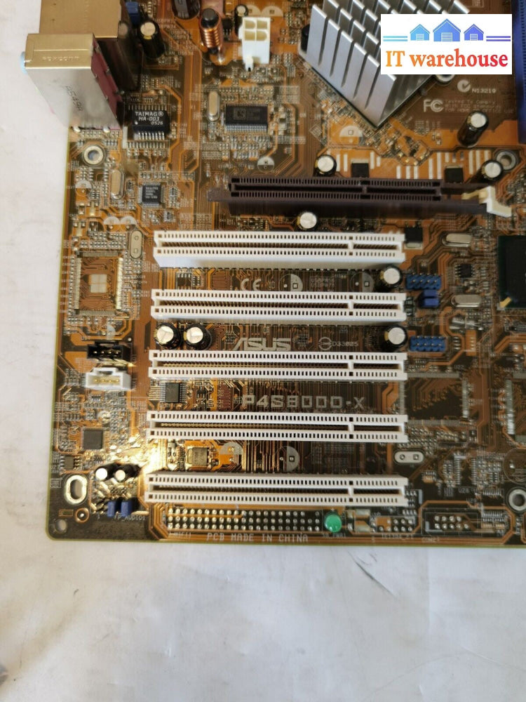 $ ASUS P4S8000-X motherboard /w cpu