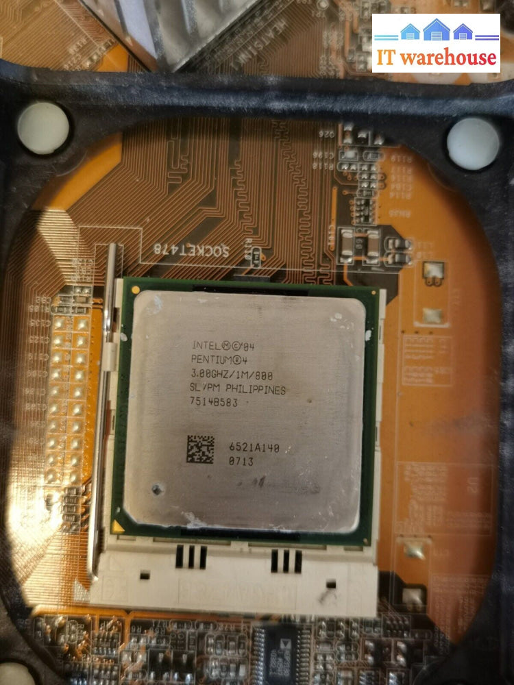 $ ASUS P4S8000-X motherboard /w cpu