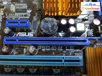 - ASUS P5G41T-M LE LGA775 Motherboard w/ Intel E5400 CPU Tested