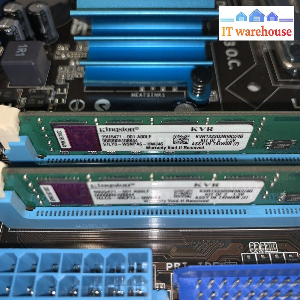 ASUS P5G41T-MLX Intel LGA 775 DDR3 MOTHERBOARD +IO  plate + cpu/ram