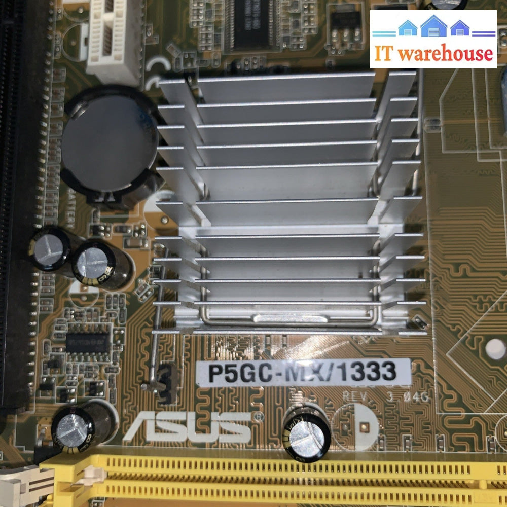 ASUS P5GC-MX/1333 Socket 775 DDR2 Motherboard w/ I/O Shield