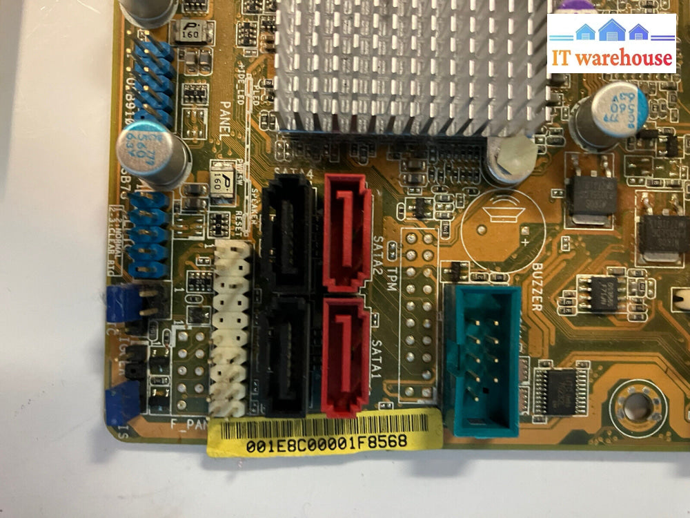 ~ Asus P5K-Vm Lga775 Ddr2 Motherboard W/ Core 2 Quad Q6600 Cpu & I/O Shield