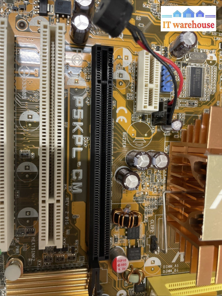 Asus P5KPL-CM Rev 2.01G MicroATX Motherboard + CPU