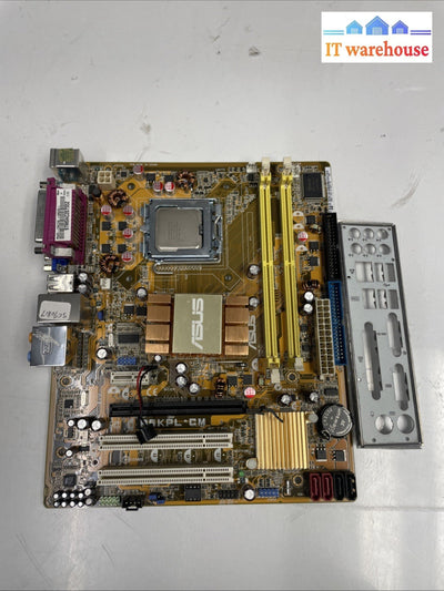 Asus P5KPL-CM Rev 2.01G MicroATX Motherboard + CPU