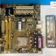 ASUS P5L-MX LGA 775 DDR2 Motherboard With Intel Pentium 4 CPU & I/O Shield ~