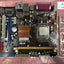 ~ ASUS P5N73-AM REV:2.01G Socket 775 Motherboard W/ E5200 CPU + I/O Plate Tested