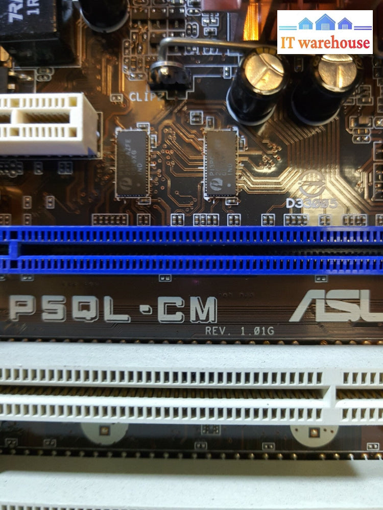 ASUS P5QL-CM INTEL G43 LGA 775 MOTHERBOARD  & I/0 PLATE