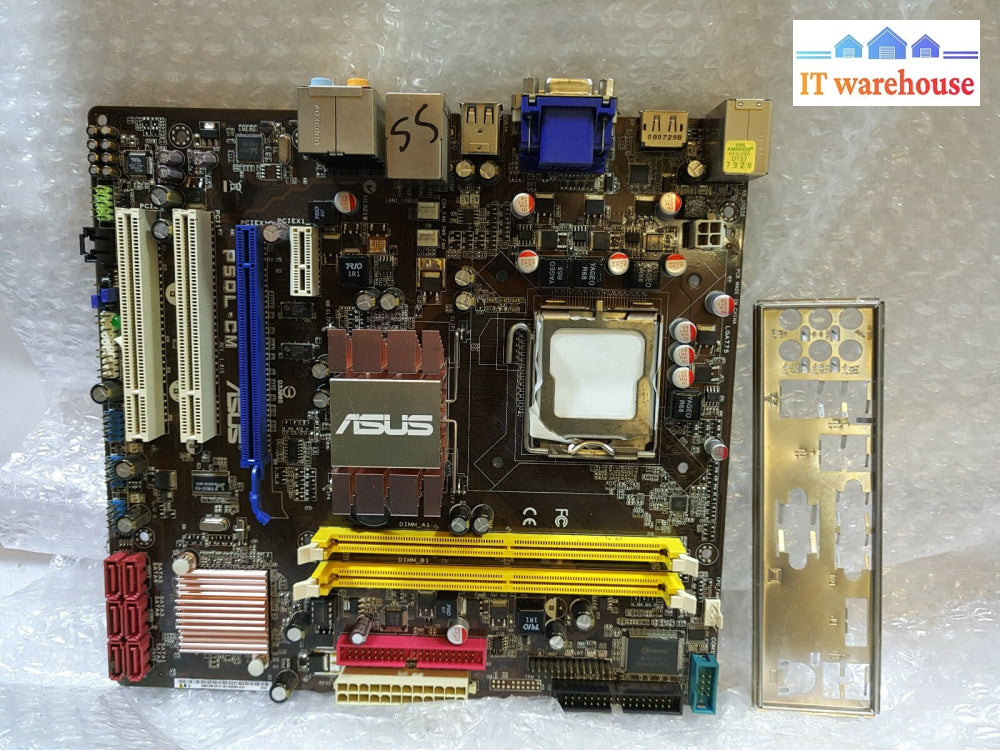 ASUS P5QL-CM INTEL G43 LGA 775 MOTHERBOARD  & I/0 PLATE