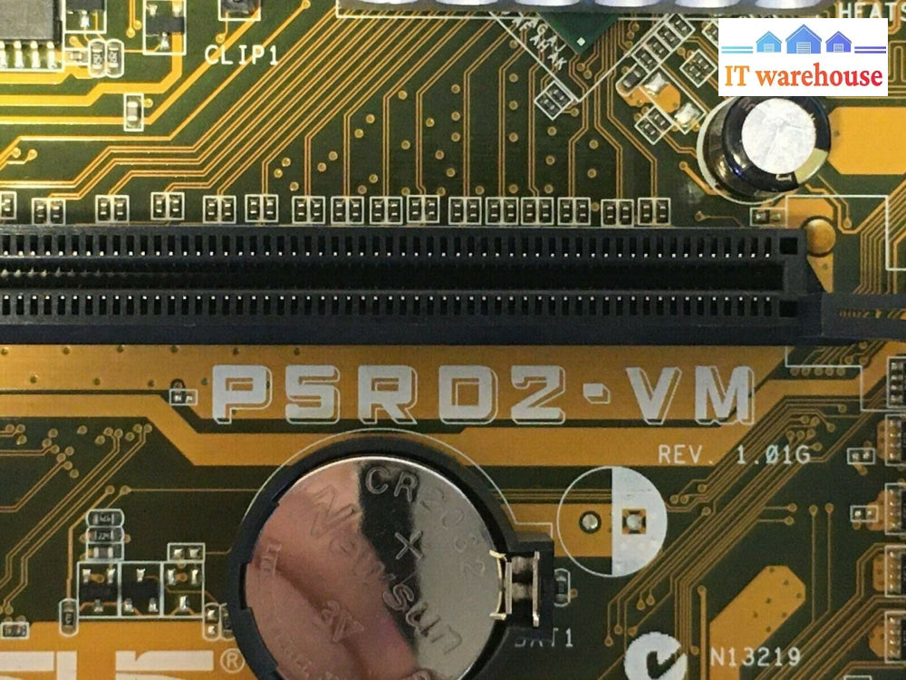 Asus P5RD2-VM Socket LGA775 Motherboard W/  Pentium D CPU + I/O Shield Tested