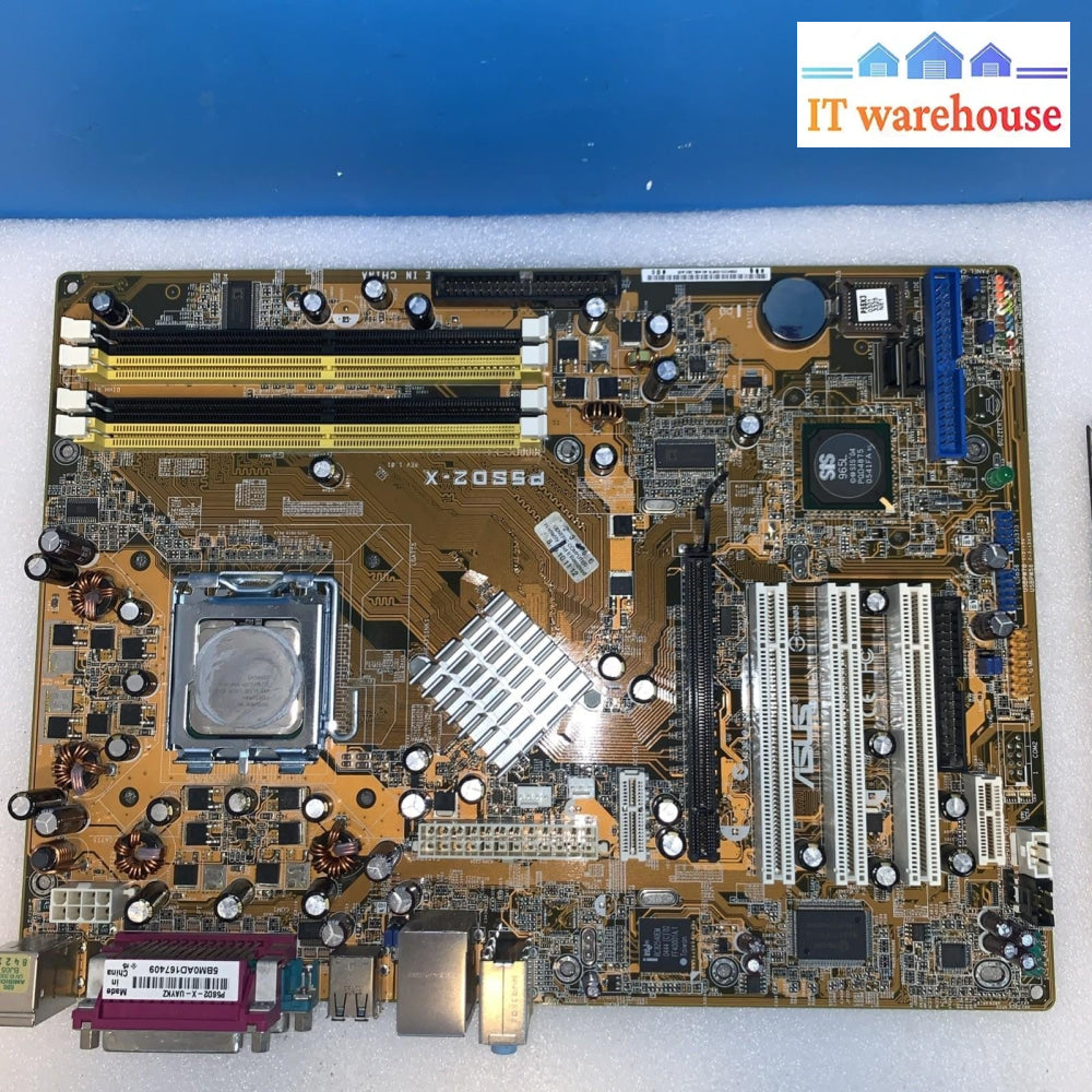 ASUS P5SD2-X LGA775 DDR2 Motherboard With P4 3.2GHZ CPU – Tested Working