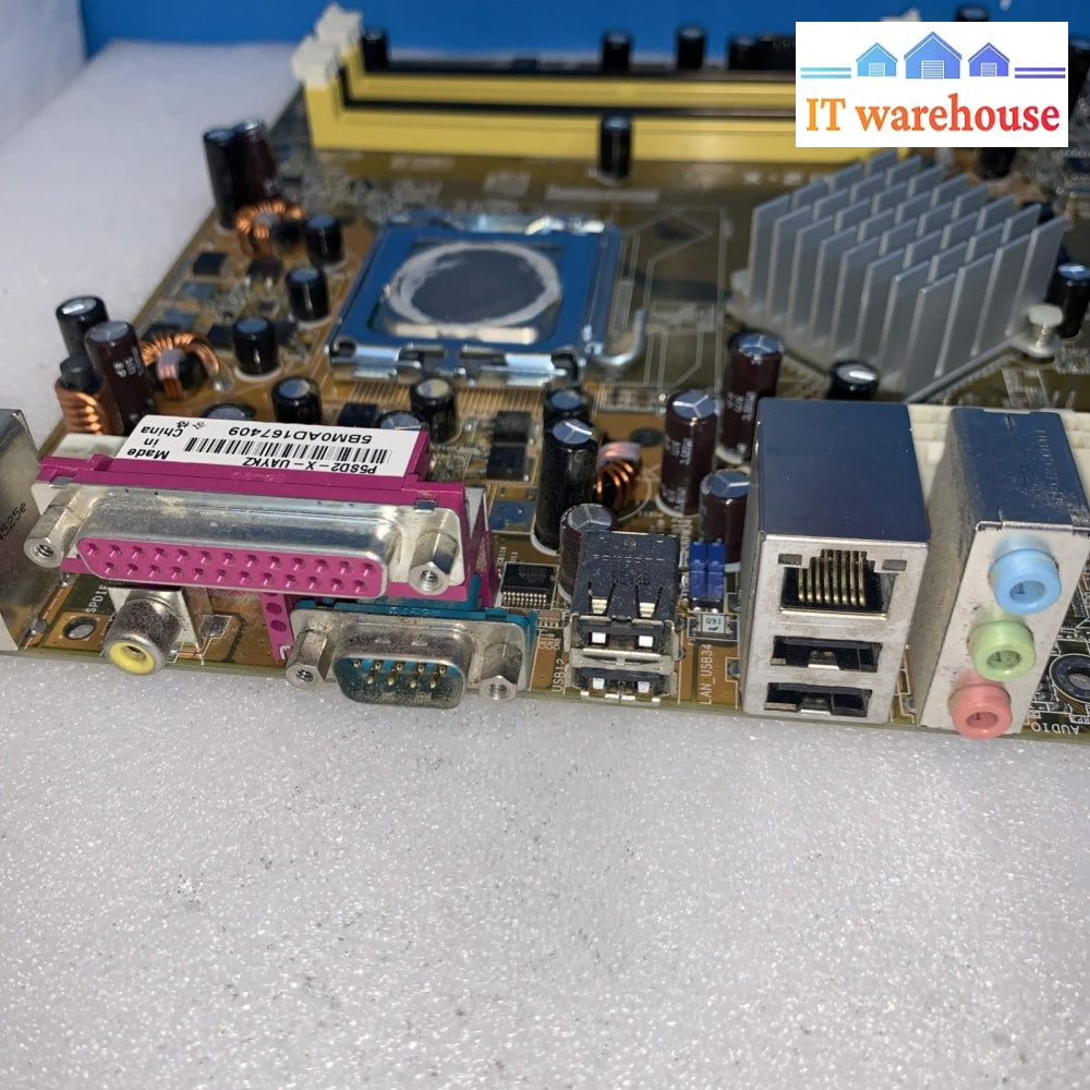 ASUS P5SD2-X LGA775 DDR2 Motherboard With P4 3.2GHZ CPU – Tested Working