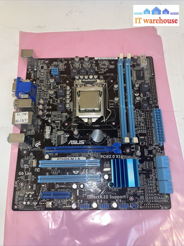 ASUS P7H55-M LX Motherboard  (NO CPU)
