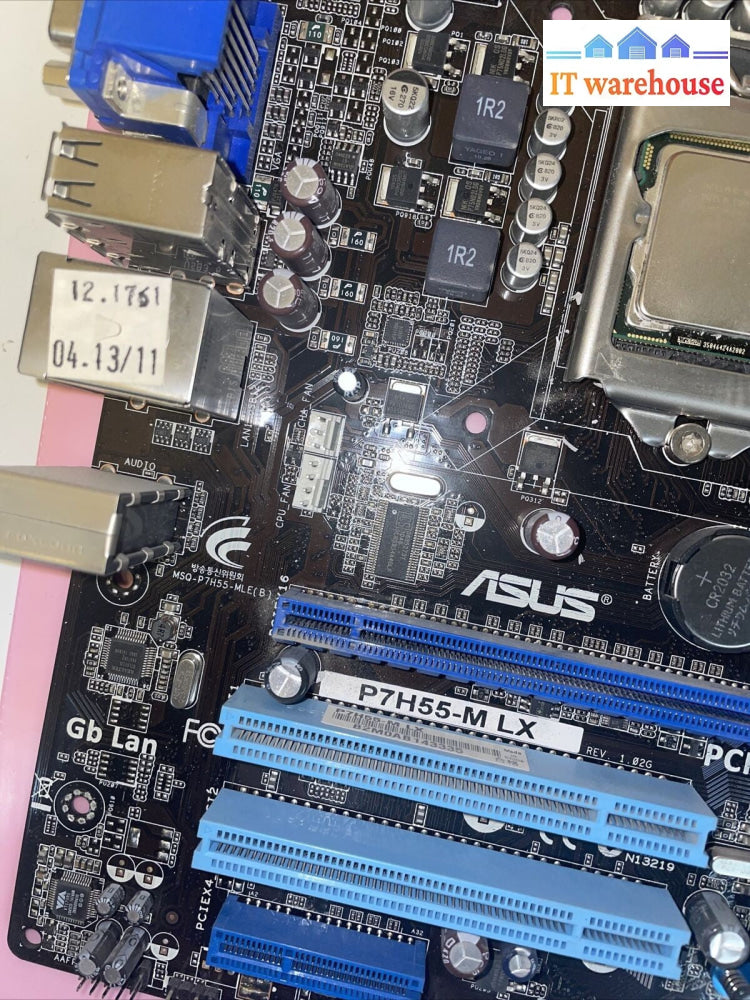 ASUS P7H55-M LX Motherboard  (NO CPU)