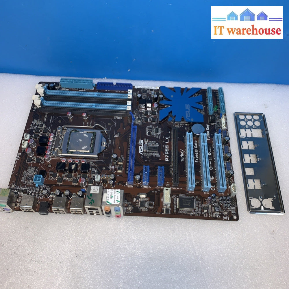 ASUS P7P55 LX Motherboard LGA1156 + CPU – Tested (i5-750)