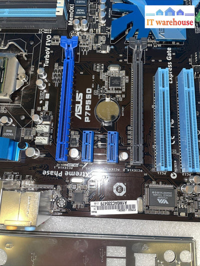 ASUS P7P550  Motherboard + i5-650 CPU + NVS 295 Video card