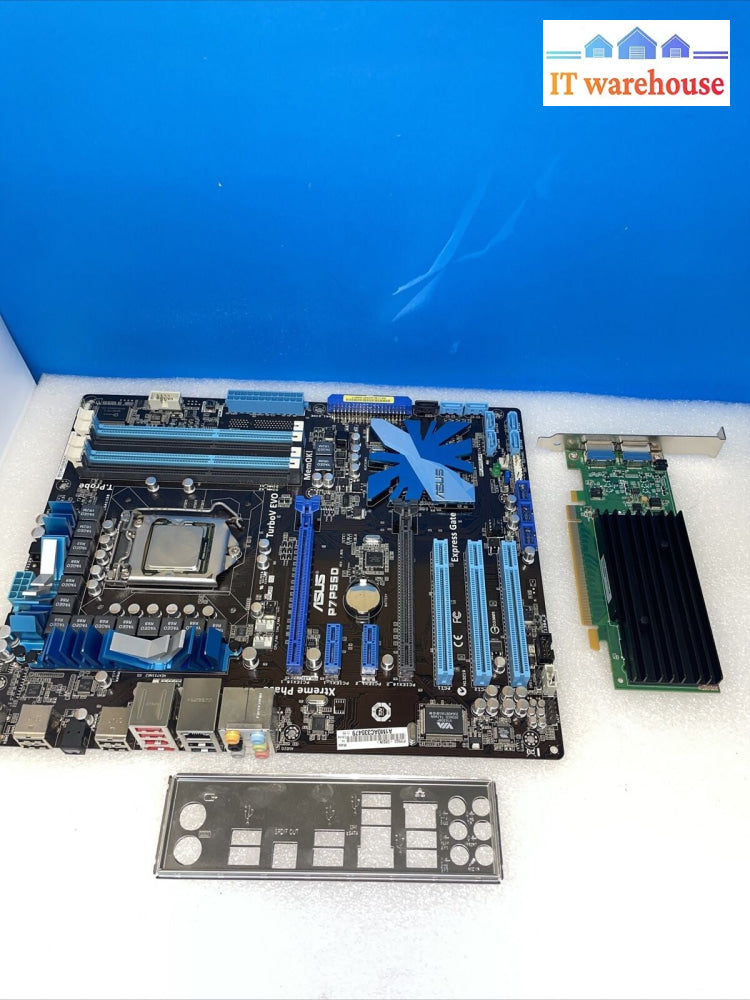 ASUS P7P550  Motherboard + i5-650 CPU + NVS 295 Video card