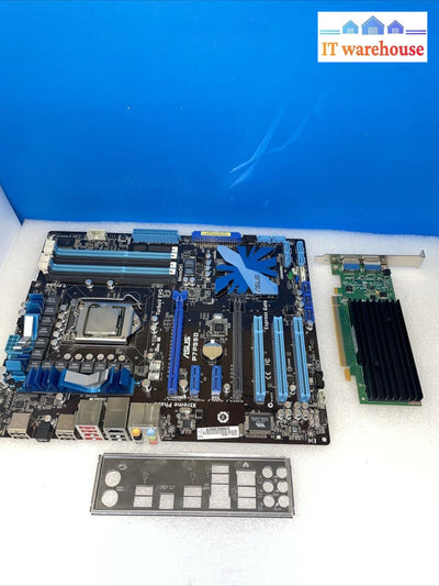 ASUS P7P550  Motherboard + i5-650 CPU + NVS 295 Video card