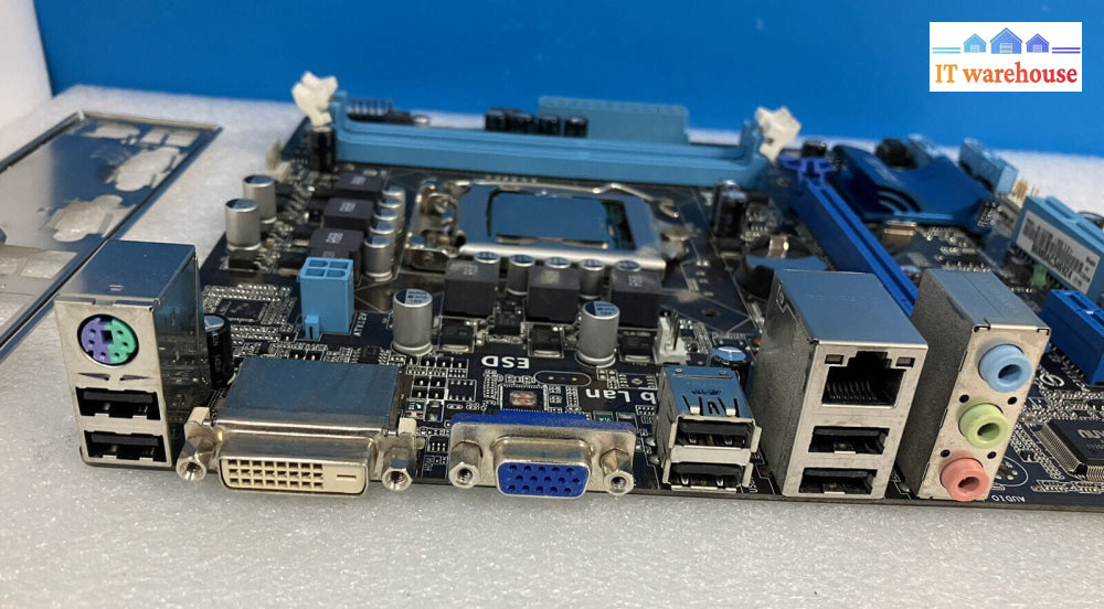 ~ ASUS P8H61-M LE/CSM LGA1155 mATX Motherboard W/ Core i3-2100 CPU + I/O Shield