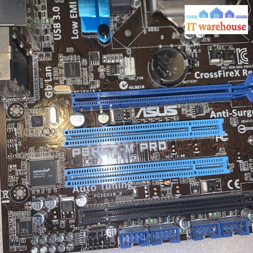 ASUS P8H61-M PRO Motherboard w/ Intel Core i5-3550 CPU + I/O Shield LGA1155