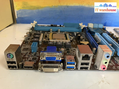 ~ASUS P8H67-M LE LGA 1155 H67 Motherboard  W/ IO Shield (NO CPU)