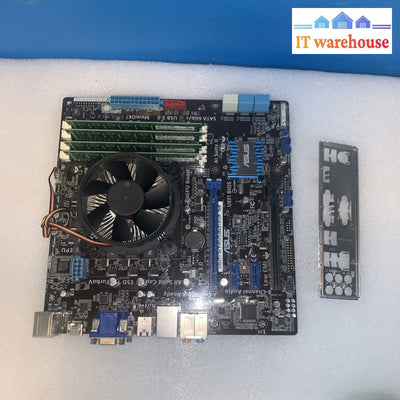 ASUS P8H77-M PRO LGA1155 mATX Motherboar +16GB Ram + i7-3770 CPU