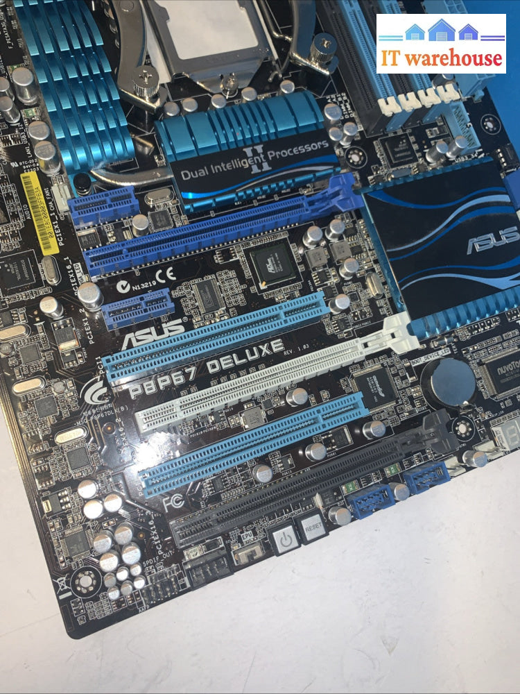 ASUS P8P67 DELUXE (REV 3.0) LGA 1155 Intel P67 Motherboard (Read)