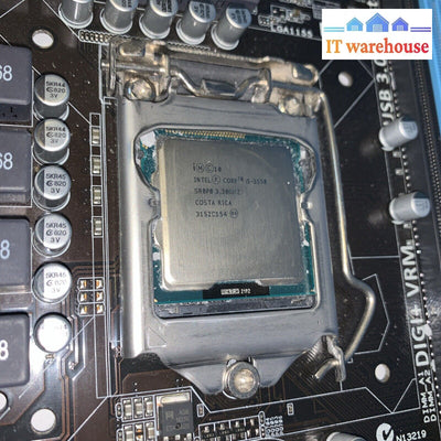 Asus P8Z77-M PRO LGA 1155 DDR3 MicroATX Desktop Motherboard - good working