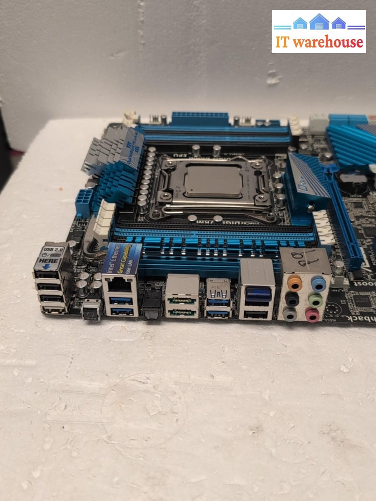 ASUS P9X79 PRO LGA 2011 ATX Motherboard w/i7-3820@3.60GHz CPU + IO Shield -