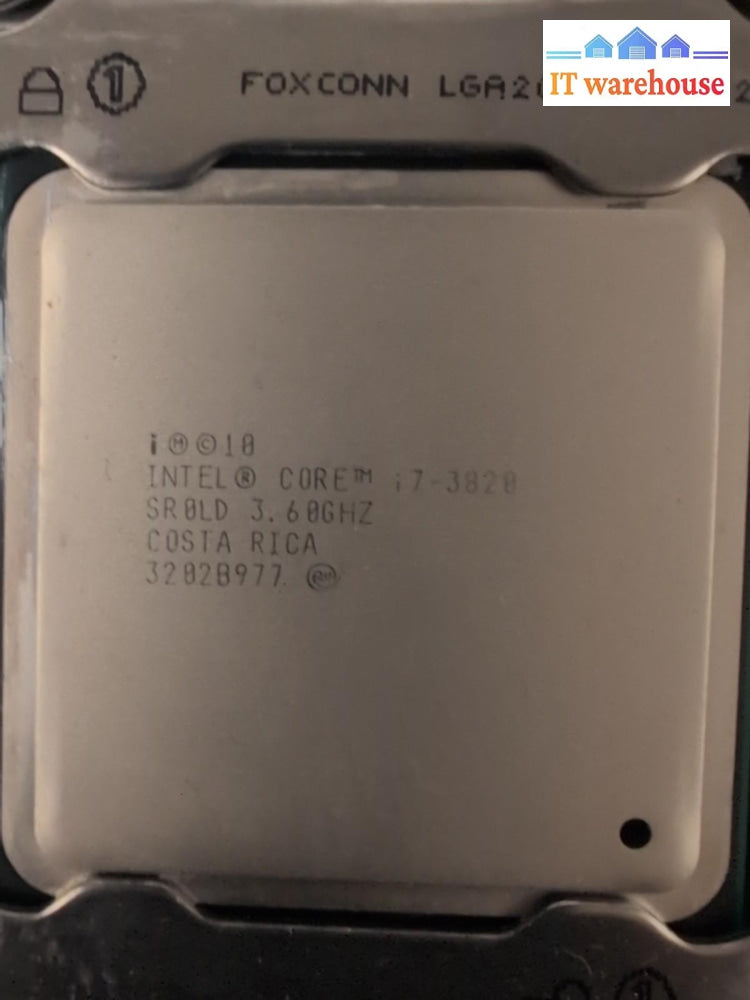 ASUS P9X79 PRO LGA 2011 ATX Motherboard w/i7-3820@3.60GHz CPU + IO Shield -