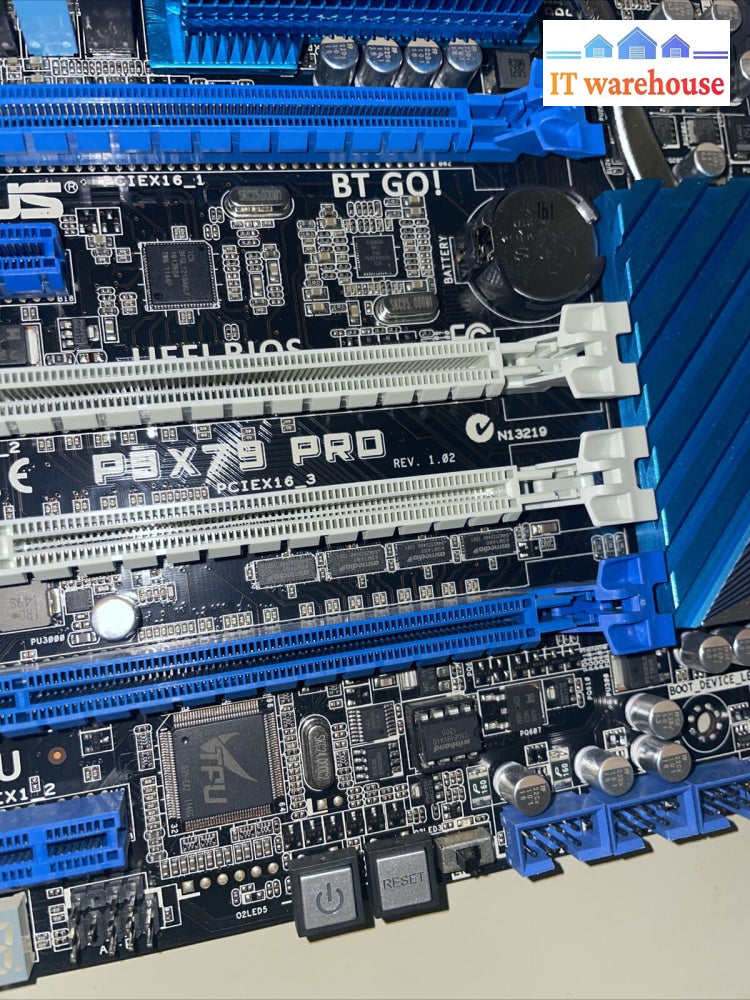 Asus P9X79 Pro Lga 2011 Atx Usb 3.0 Ddr3 Motherboard Io / I7-3820 4X4Gb Ram