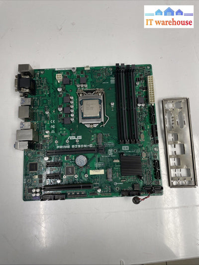 Asus Prime B250M-C motherboard with i7-7600 CPU