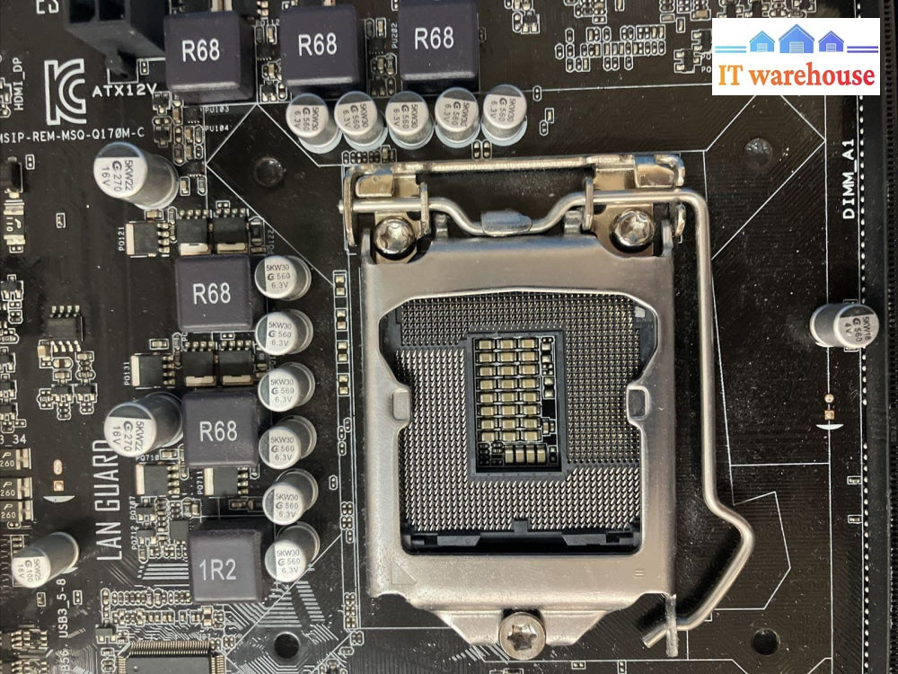 Asus Q170M-C Micro-ATX LGA 1151 DDR4 HDMI Motherboard Q170M With I/O Shield ~