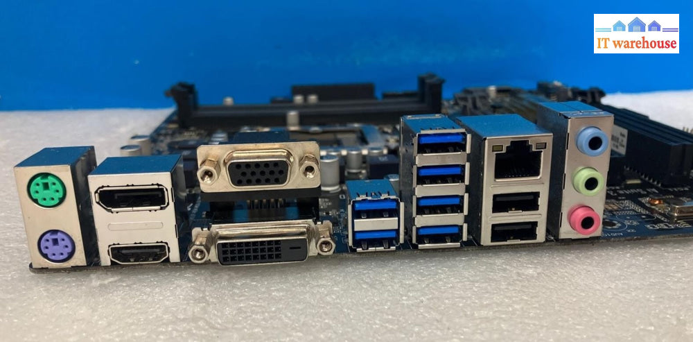 Asus Q170M-C Micro-ATX LGA 1151 DDR4 HDMI Motherboard Q170M With I/O Shield ~