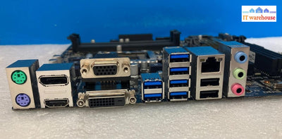 Asus Q170M-C Micro-ATX LGA 1151 DDR4 HDMI Motherboard Q170M With I/O Shield ~