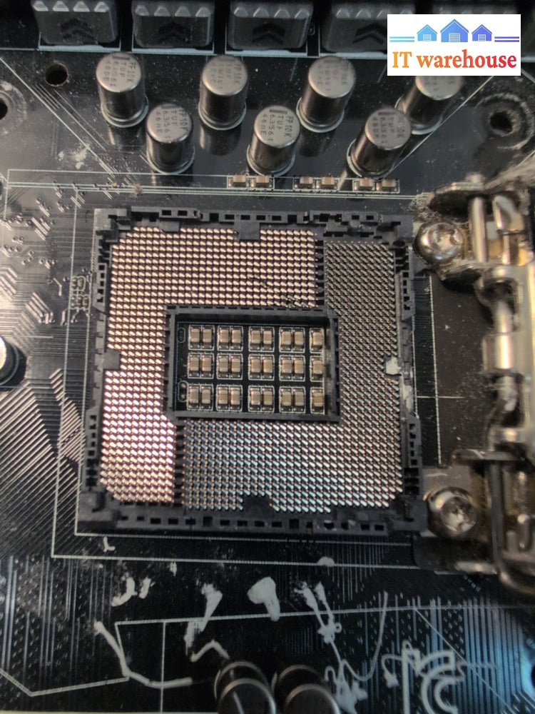 ASUS SABERTOOTH Z97 MARK1 LGA1150 DDR3 ATX Motherboard + CPU (CPU PINS BENT) -