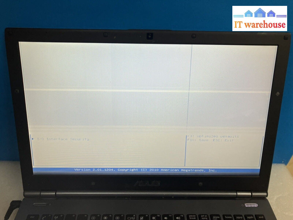 ~ ASUS U56E 15.6" Laptop Core i5-2410M 2GB RAM No Disk No Battery (Bad Screen)