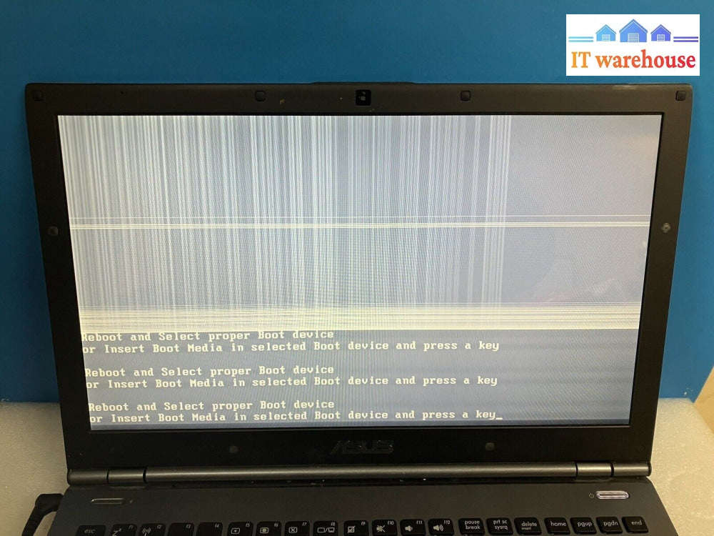 ~ ASUS U56E 15.6" Laptop Core i5-2410M 2GB RAM No Disk No Battery (Bad Screen)