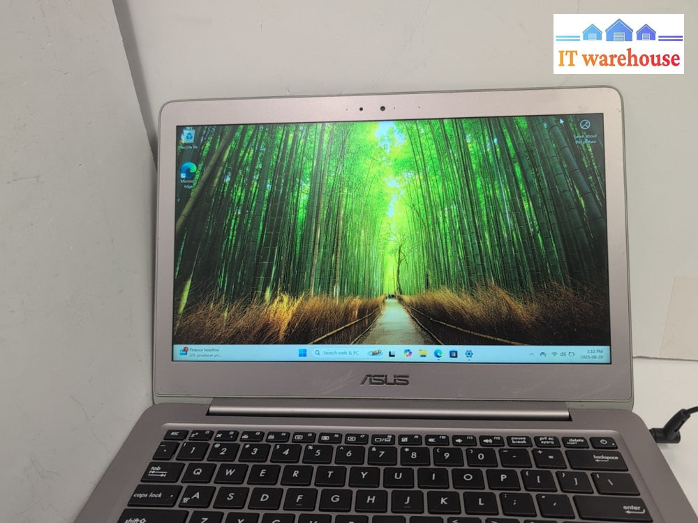 Asus UX330U 13'' Laptop i5-7200U CPU/8GB RAM /256GB SSD /WIN 11 (Battery Dead) -