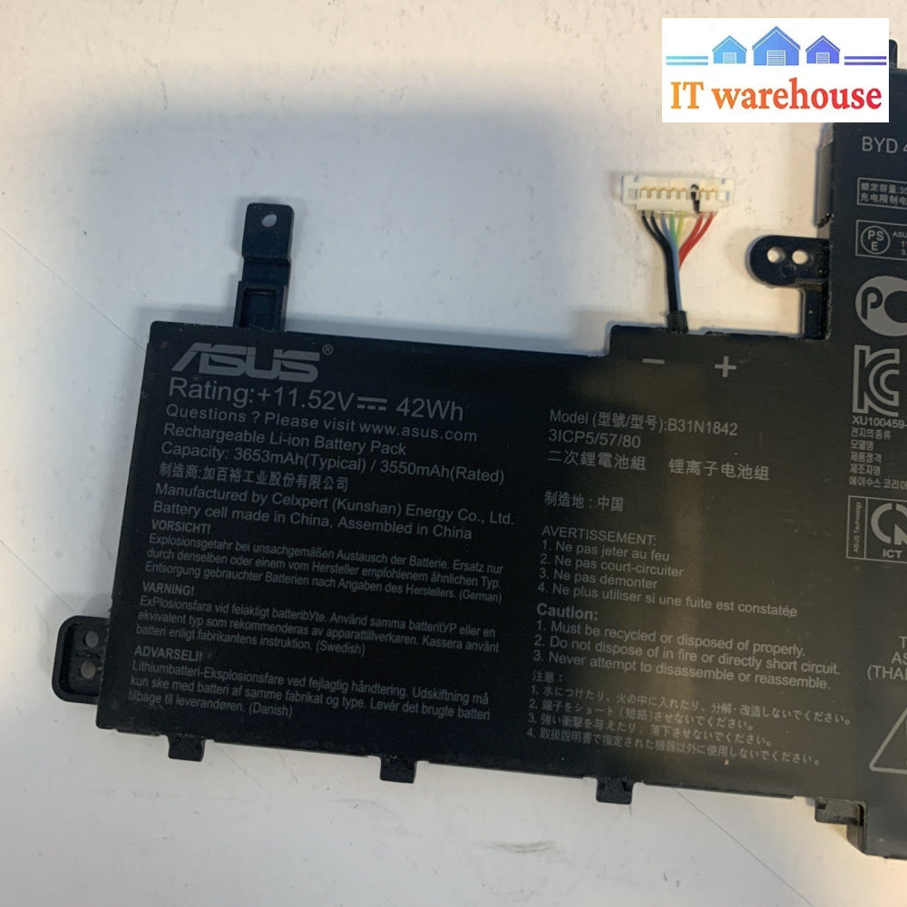ASUS VivoBook K513E laptop battery B31N1842