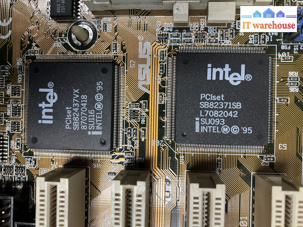 ~ ASUS VX97 Rev 1.01 Socket 7 Motherboard/ System Board W/ Pentium SY022+ 4 DRAM