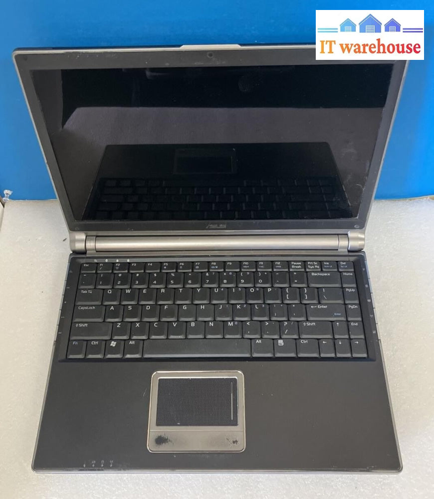 ASUS W3J 14" Laptop Intel T2400 CPU / 3GB RAM / 80GB HDD / Win XP (Bad Battery)~