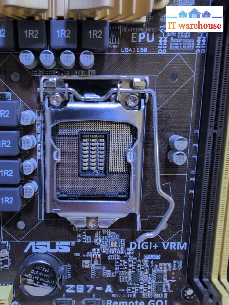 ASUS Z87-A Socket LGA1150  ATX Motherboard with IO Shield TESTED -