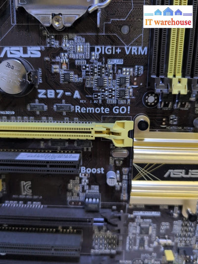ASUS Z87-A Socket LGA1150  ATX Motherboard with IO Shield TESTED -