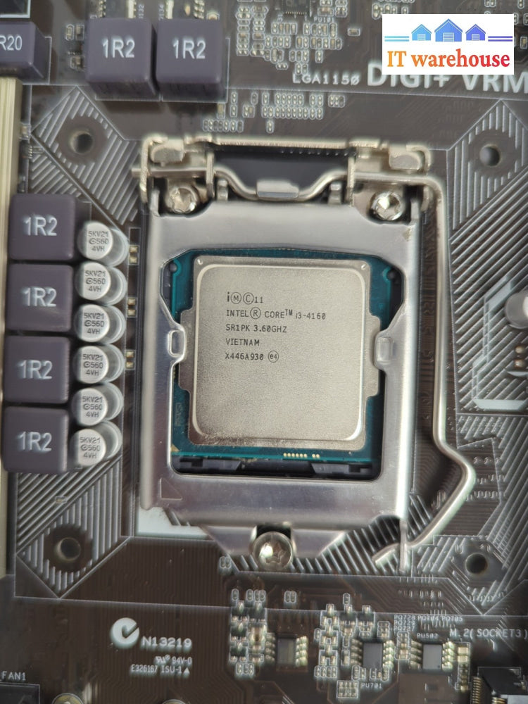 ASUS Z97-E USB 3.0  LGA 1150 ATX MOTHERBOARD W/ i3-4160 CPU + 16GB DDR3 RAM -