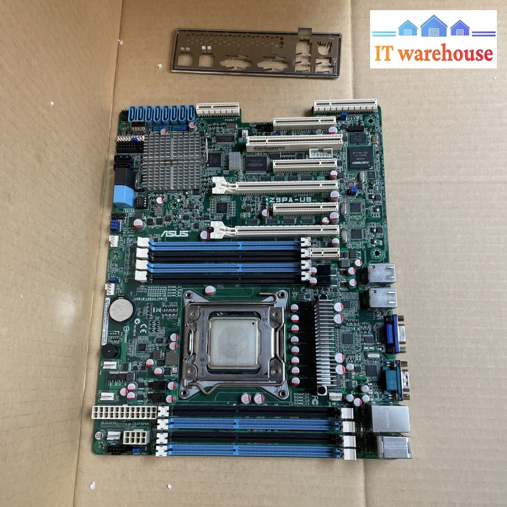 Asus Z9PA-U8 Motherboard With  XEON E5-2620
