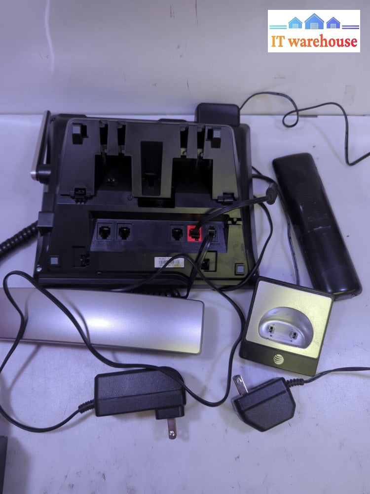 - At&T 2-Line Corded/Cordless Answering System Tl86103 With Wireless Handset
