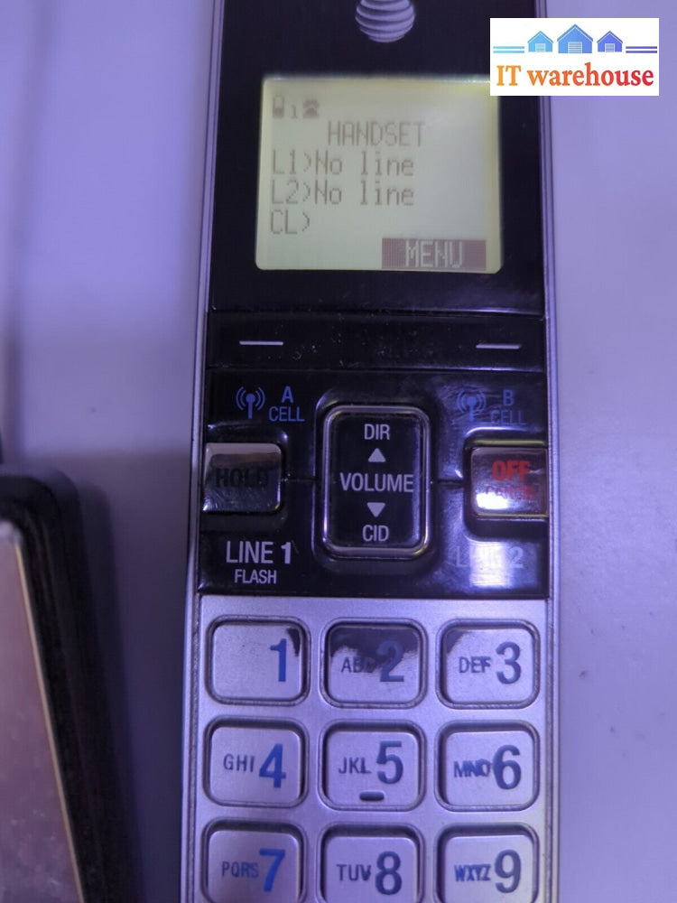 - At&T 2-Line Corded/Cordless Answering System Tl86103 With Wireless Handset