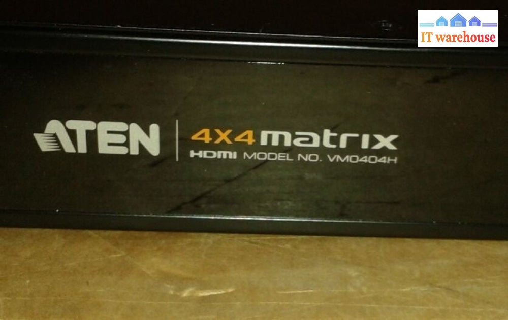 Aten Vancryst Vm0404h Hdmi Switch 4X Hdmi Type A Digital Audio/video In