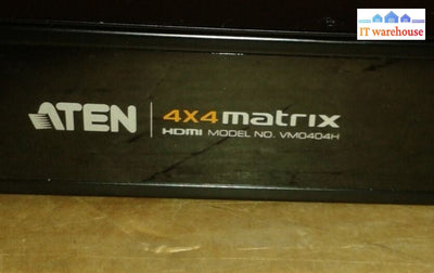 Aten Vancryst Vm0404h Hdmi Switch 4X Hdmi Type A Digital Audio/video In